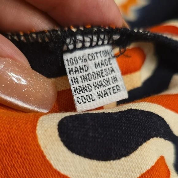 Black and Orange Flame Jean Jacket - Picture 10 of 14